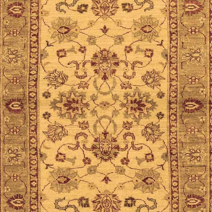Abstract Brown Modern Rug, abs3997brn
