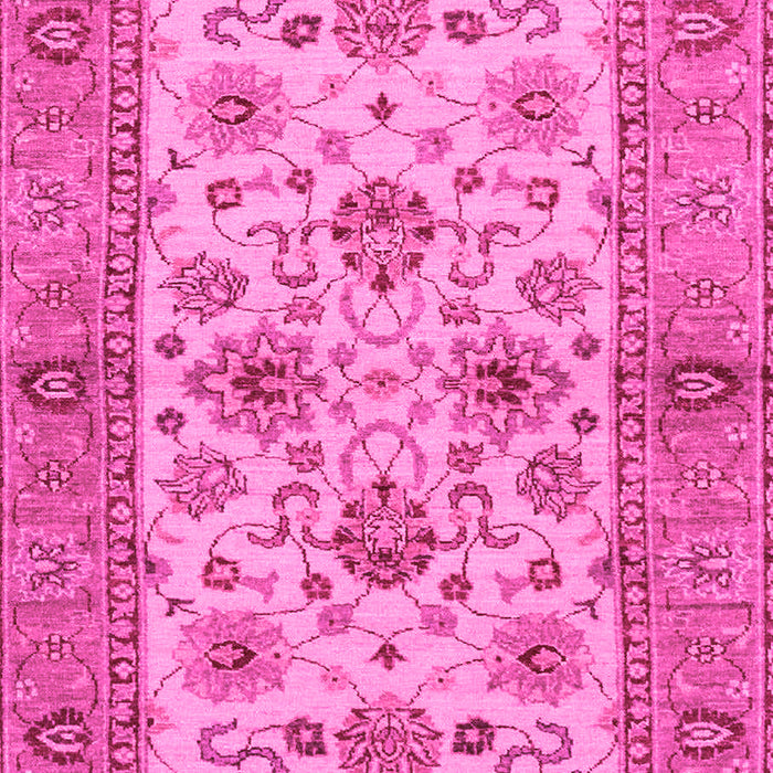 Machine Washable Abstract Pink Modern Rug, wshabs3997pnk