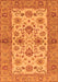 Abstract Orange Modern Rug, abs3997org