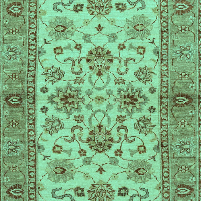 Abstract Turquoise Modern Rug, abs3997turq
