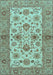 Abstract Light Blue Modern Rug, abs3997lblu