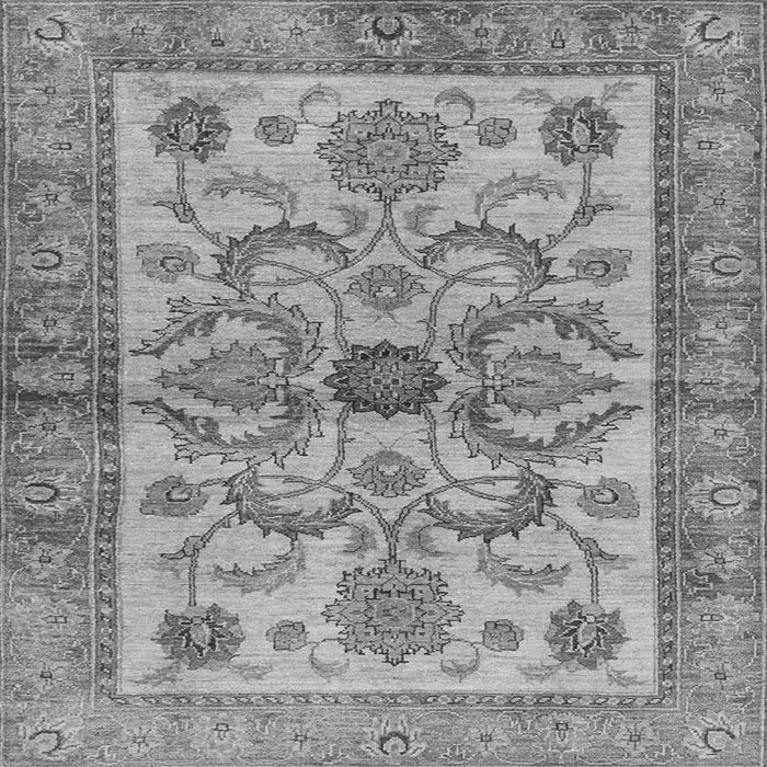Square Machine Washable Abstract Gray Modern Rug, wshabs3998gry