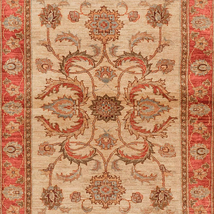 Abstract Orange Modern Rug, abs3998