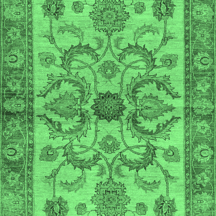 Machine Washable Abstract Emerald Green Modern Area Rugs, wshabs3998emgrn