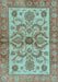 Machine Washable Abstract Light Blue Modern Rug, wshabs3998lblu