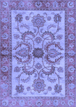 Abstract Blue Modern Rug, abs3998blu