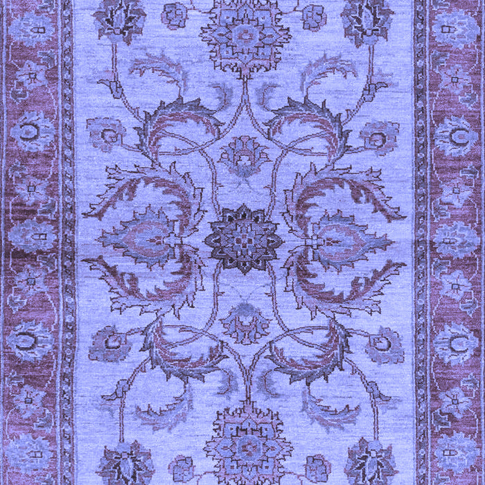 Abstract Blue Modern Rug, abs3998blu
