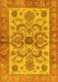 Abstract Yellow Modern Rug, abs3998yw