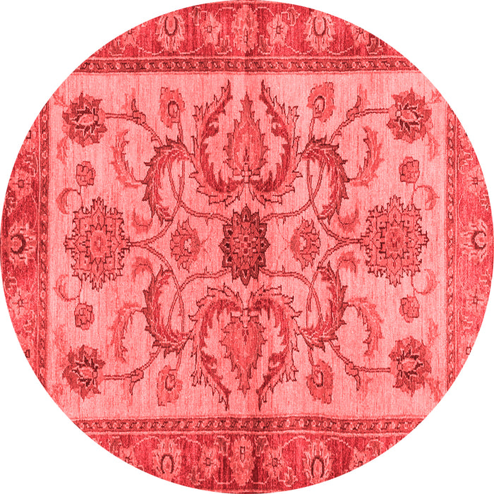 Abstract Red Modern Rug, abs3998red