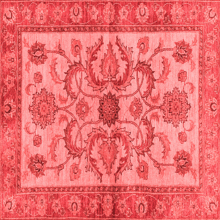Abstract Red Modern Rug, abs3998red