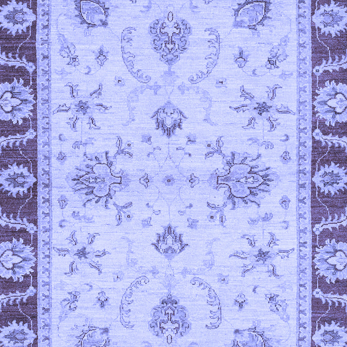Abstract Blue Modern Rug, abs3999blu