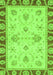 Abstract Green Modern Rug, abs3999grn