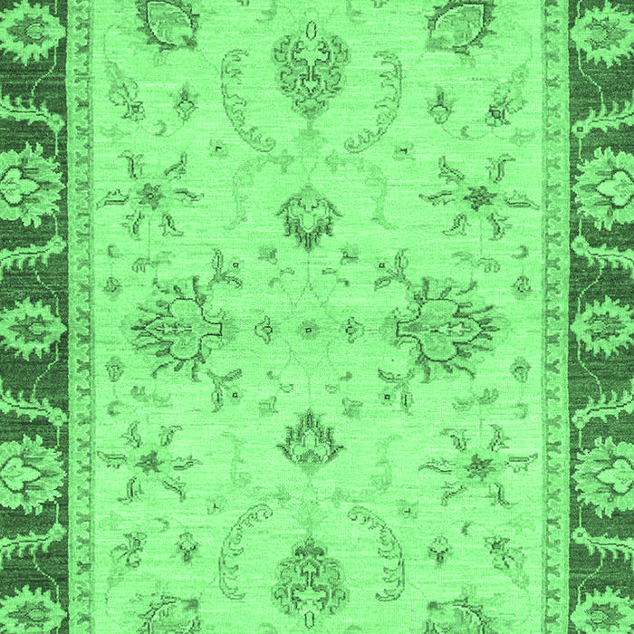 Abstract Emerald Green Modern Rug, abs3999emgrn