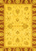 Abstract Yellow Modern Rug, abs3999yw