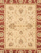 Machine Washable Abstract Orange Rug, wshabs3999