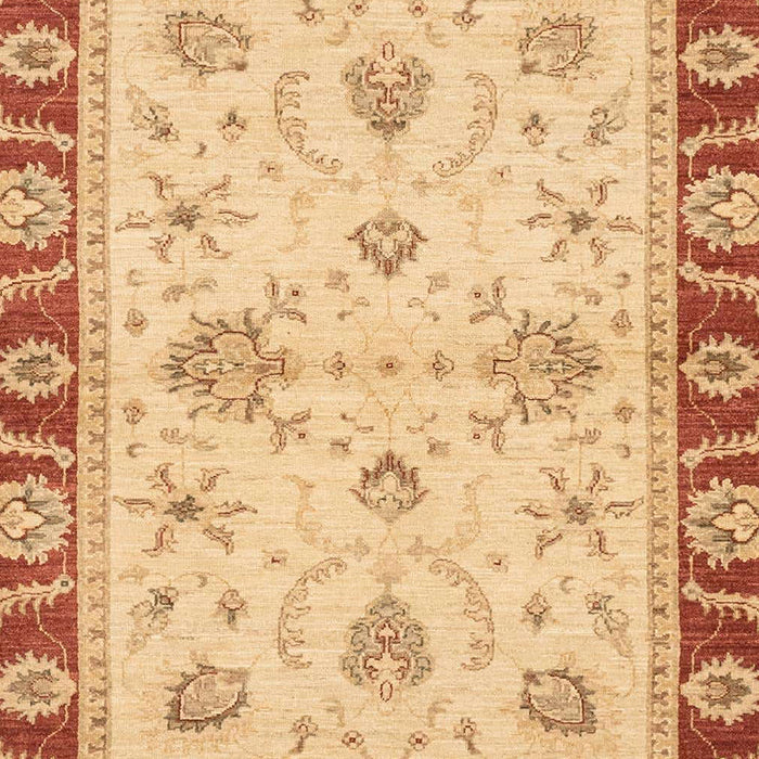 Machine Washable Abstract Orange Rug, wshabs3999