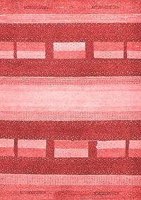 Abstract Red Modern Rug, abs399red