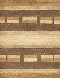 Machine Washable Abstract Light Brown Rug, wshabs399