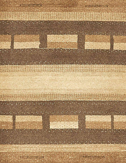 Abstract Light Brown Modern Rug, abs399