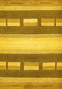 Abstract Yellow Modern Rug, abs399yw