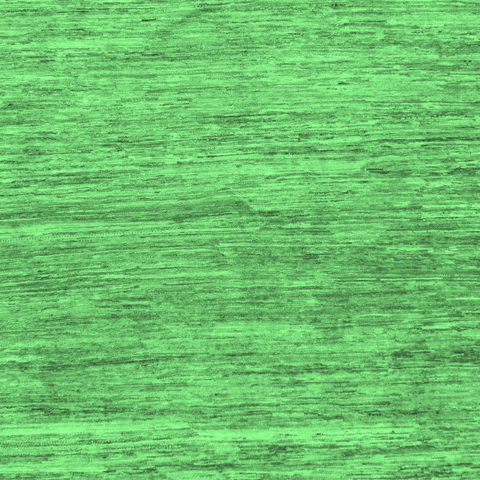 Machine Washable Abstract Emerald Green Modern Area Rugs, wshabs39emgrn