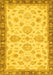 Oriental Yellow Traditional Rug, abs4000yw