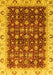 Abstract Yellow Modern Rug, abs4001yw