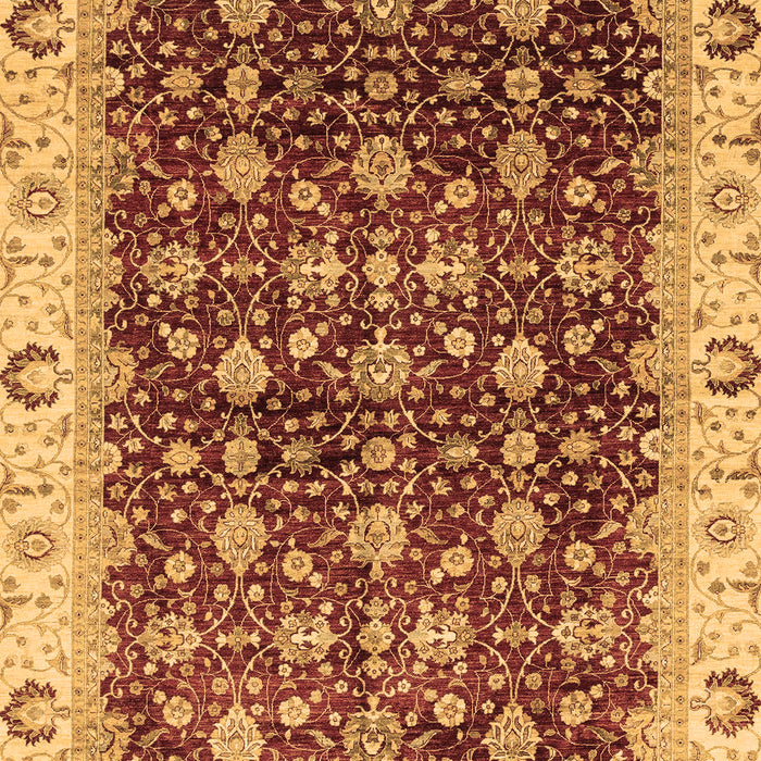 Abstract Brown Modern Rug, abs4001brn