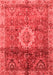 Oriental Red Modern Area Rugs