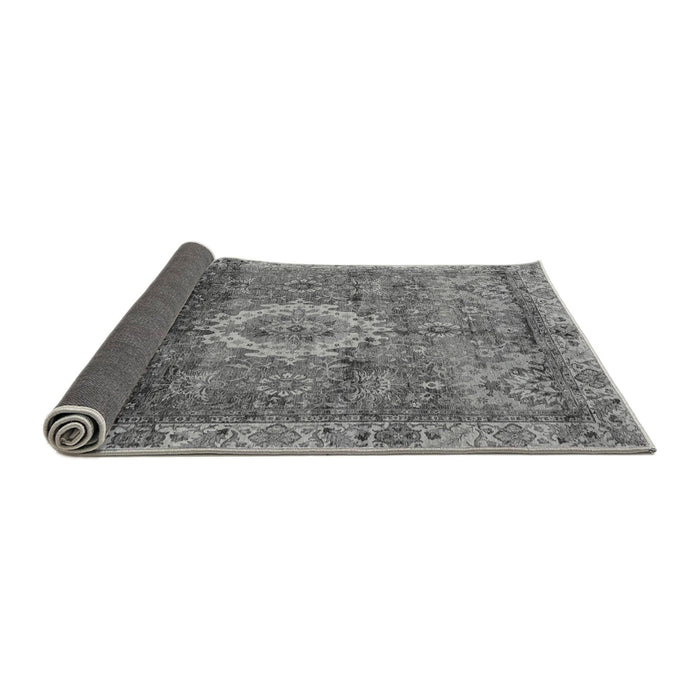 Sideview of Oriental Gray Modern Rug, abs4002gry