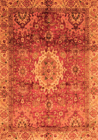 Oriental Orange Modern Rug, abs4002org