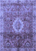 Oriental Blue Modern Rug, abs4002blu