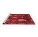 Modern Red Washable Rugs