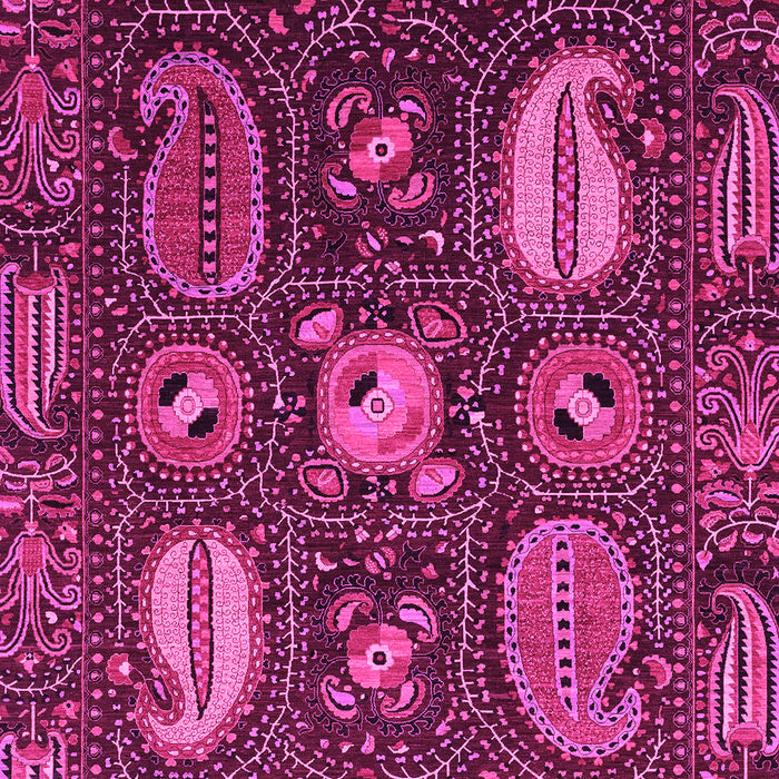 Machine Washable Abstract Pink Modern Rug, wshabs4003pnk