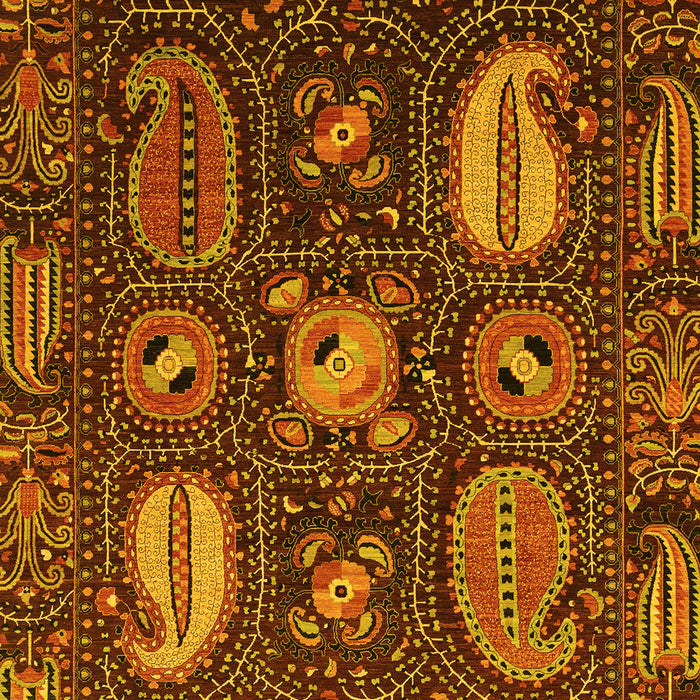 Abstract Yellow Modern Rug, abs4003yw