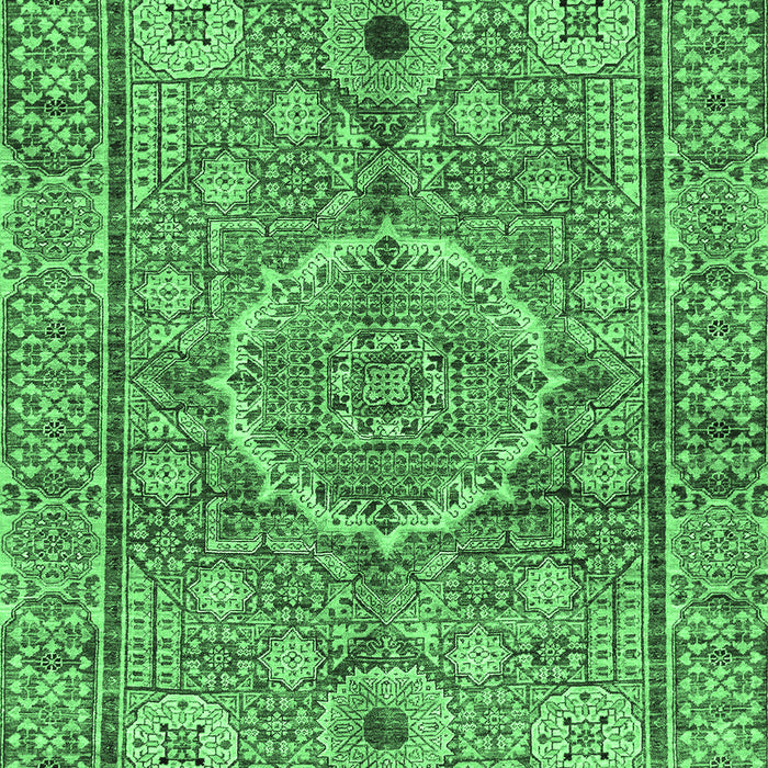 Abstract Emerald Green Modern Rug, abs4004emgrn