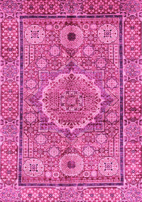 Abstract Pink Modern Rug, abs4004pnk