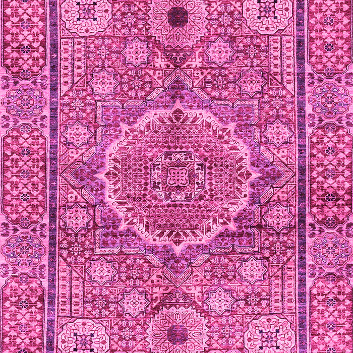 Machine Washable Abstract Pink Modern Rug, wshabs4004pnk