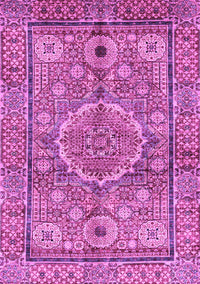 Abstract Purple Modern Rug, abs4004pur