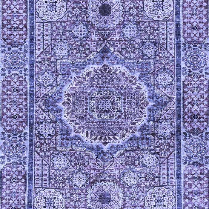 Abstract Blue Modern Rug, abs4004blu