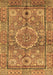 Abstract Brown Modern Rug, abs4004brn