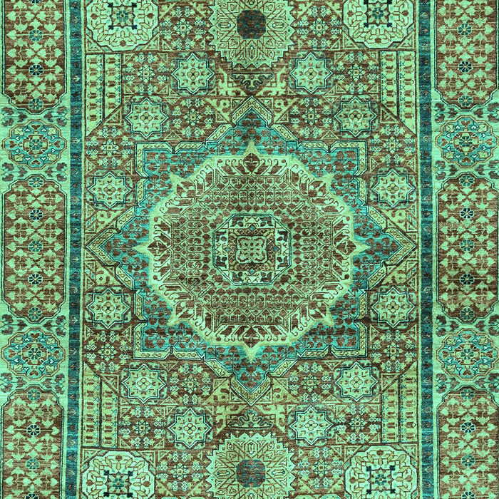 Abstract Turquoise Modern Rug, abs4004turq