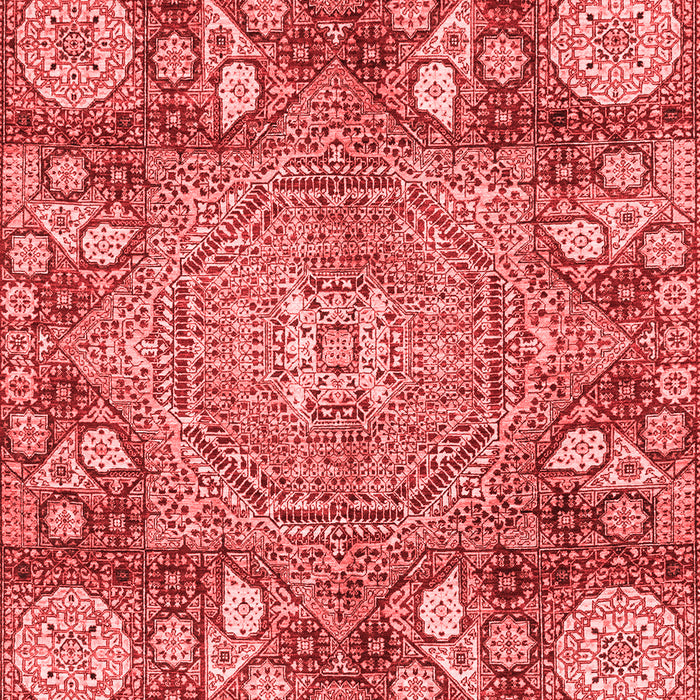 Abstract Red Modern Area Rugs