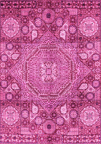 Abstract Pink Modern Rug, abs4005pnk