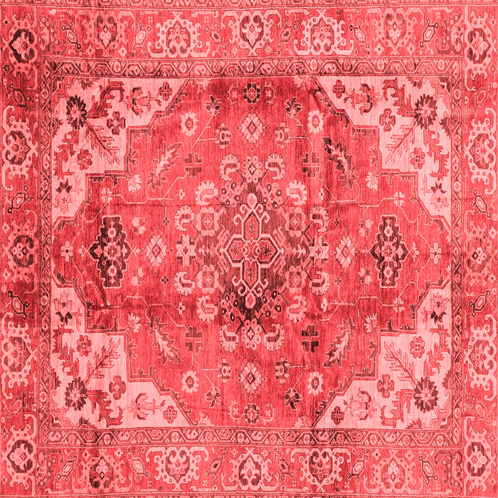 Abstract Red Modern Rug, abs4006red