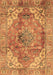 Abstract Brown Modern Rug, abs4006brn