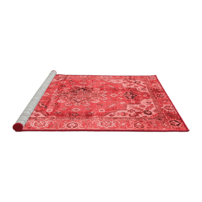 Modern Red Washable Rugs