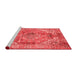 Modern Red Washable Rugs