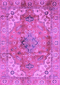 Abstract Purple Modern Rug, abs4006pur