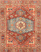 Abstract Red Persian Rug, abs4007